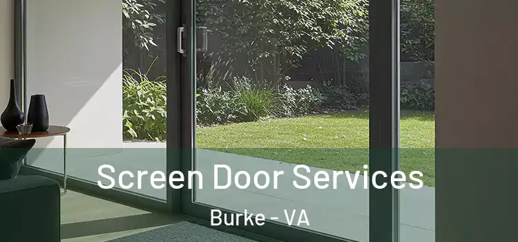Screen Door Services Burke - VA